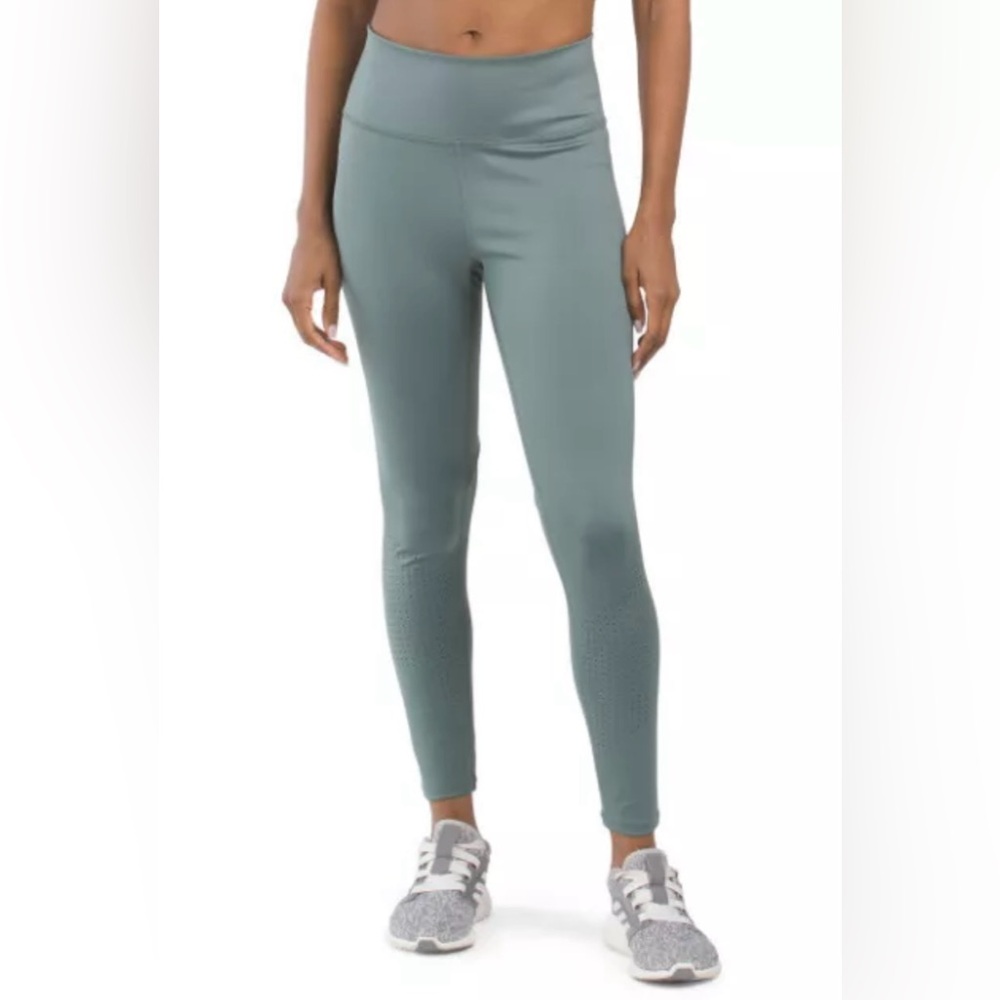 The North Face Women's Size L Cloud Roll Tights High Rise Balsam Green MSRP $95
